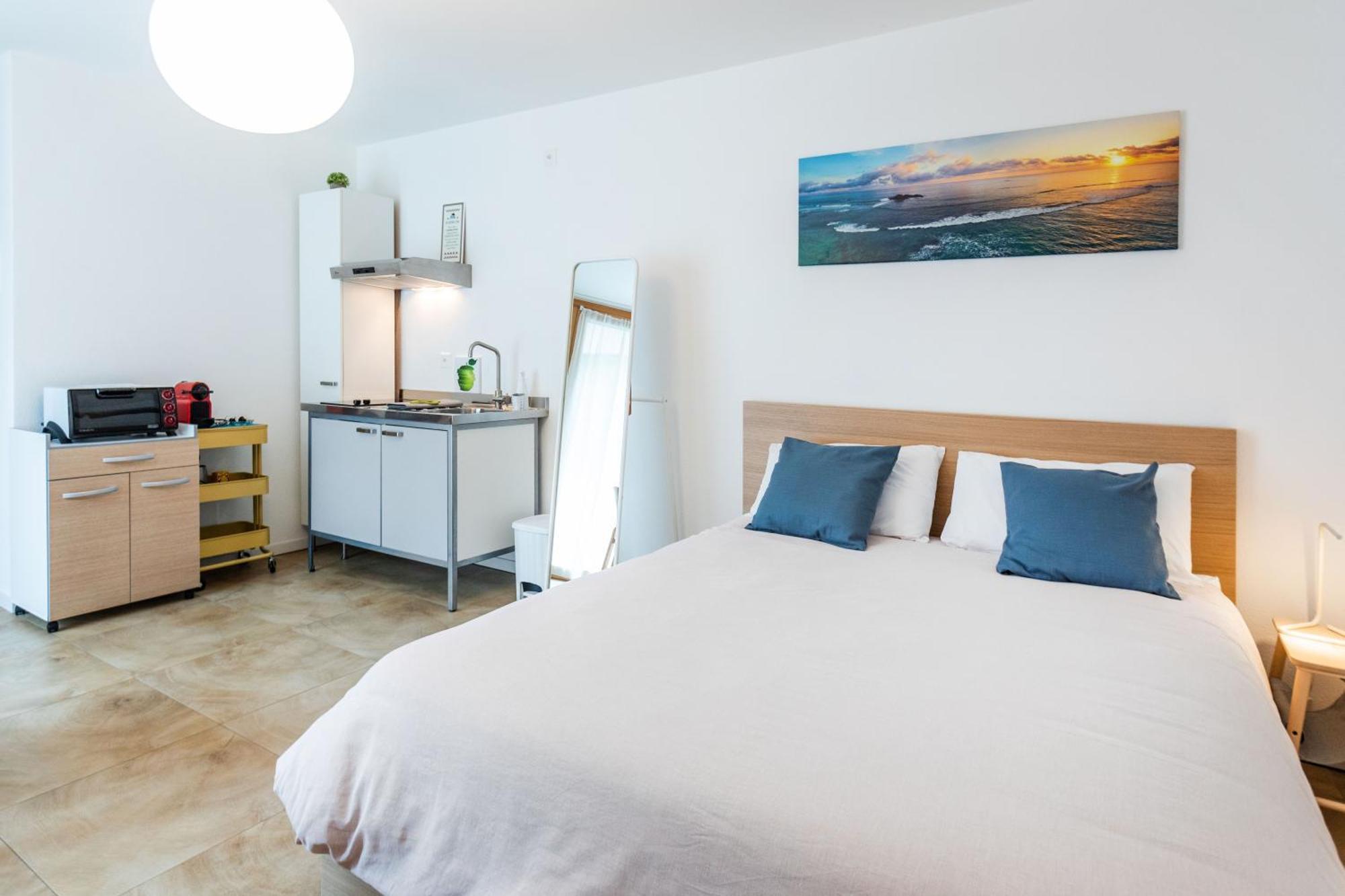 Easy Flat Vezia, Indipendent Entrance, Free Parking Daire Lugano Oda fotoğraf